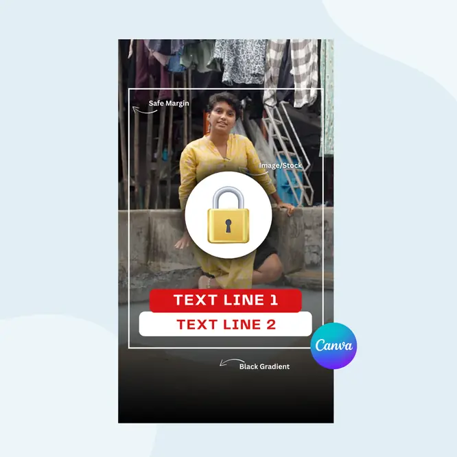 Locked bonus: our Instagram reel thumbnail template